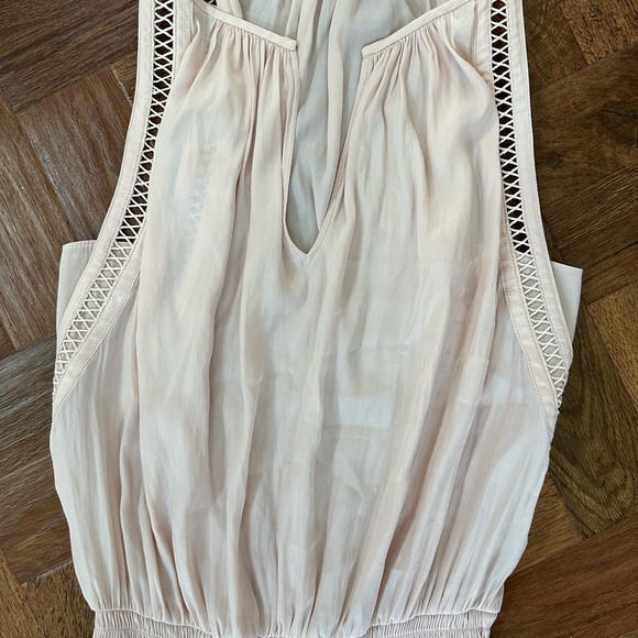 Ramy Brook Smocked Mini Dress - Light Pink - Picture 8 of 9